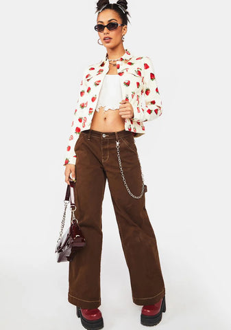 Strawberry Drill Jacket