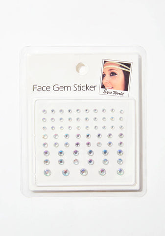 Crown Jewel Face Gems