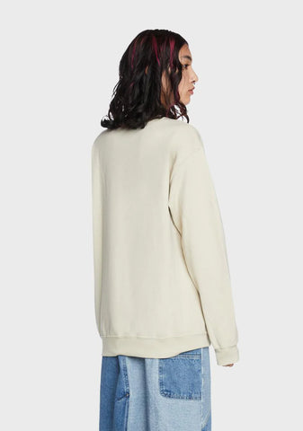 Obey Puppy Old School Crewneck Sweater