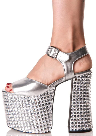 Death By Disco Platform Heels