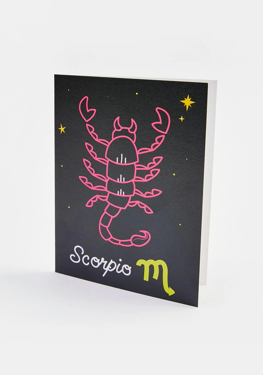 Scorpio Card