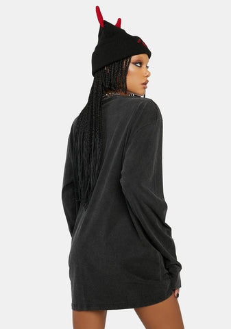 Devil's Day Off Oversized Tee
