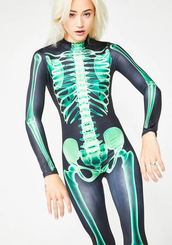 Acid Bones Skeleton Catsuit