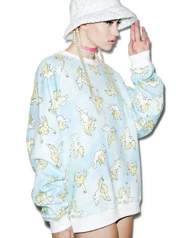 Risen Sky Crew - Light Pink