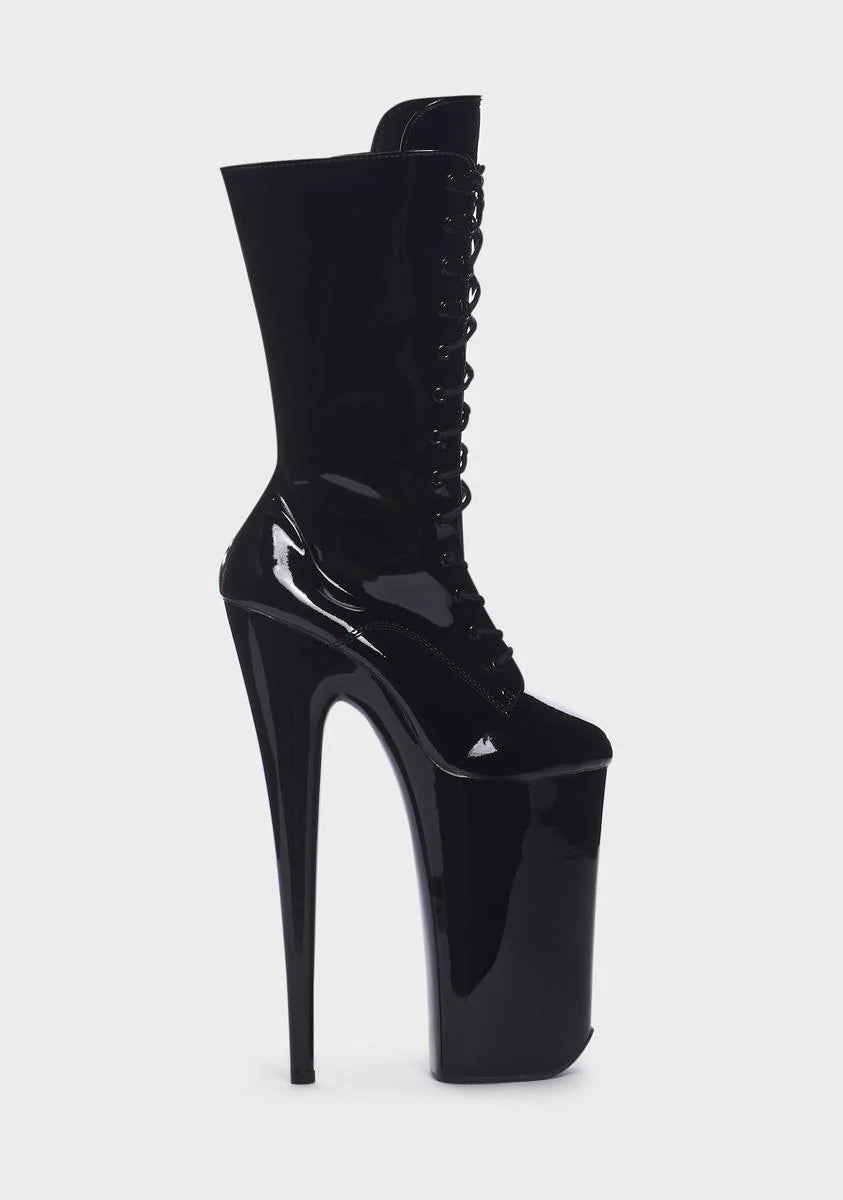 Patent Beyond-1050 Platform Boots