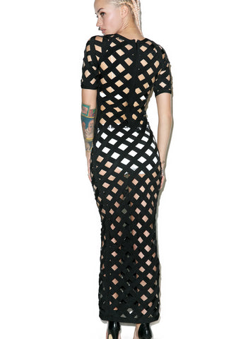 Cross Over Maxi Dress