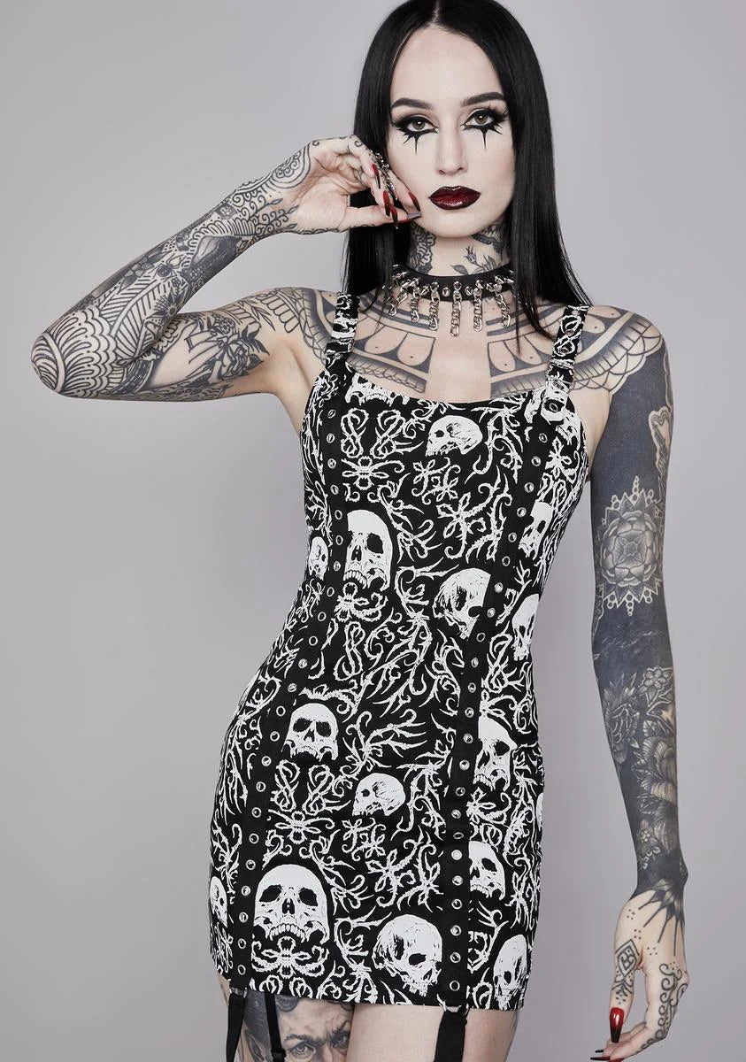 Trading Nightmares Mini Dress