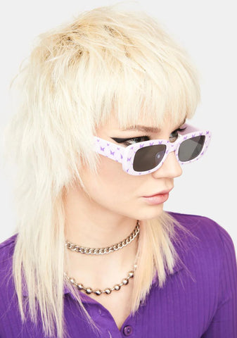 Iris Local Celeb Rectangle Sunglasses