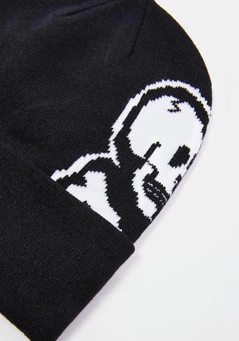 Double Skull Beanie