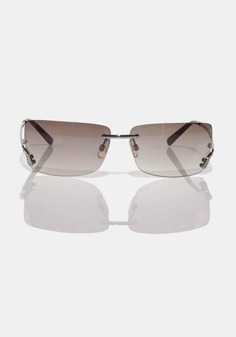 Shorty Smoke Oversized Sunglasses