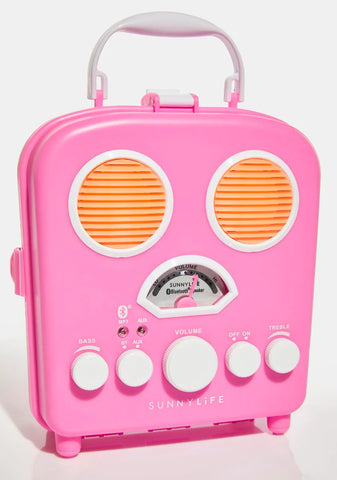Pink Beach Sounds Speaker