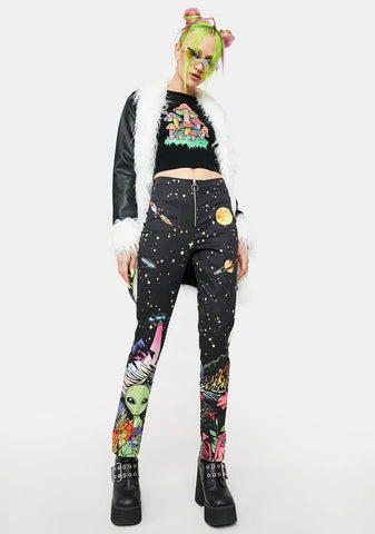 Ethereal World Graphic Pants