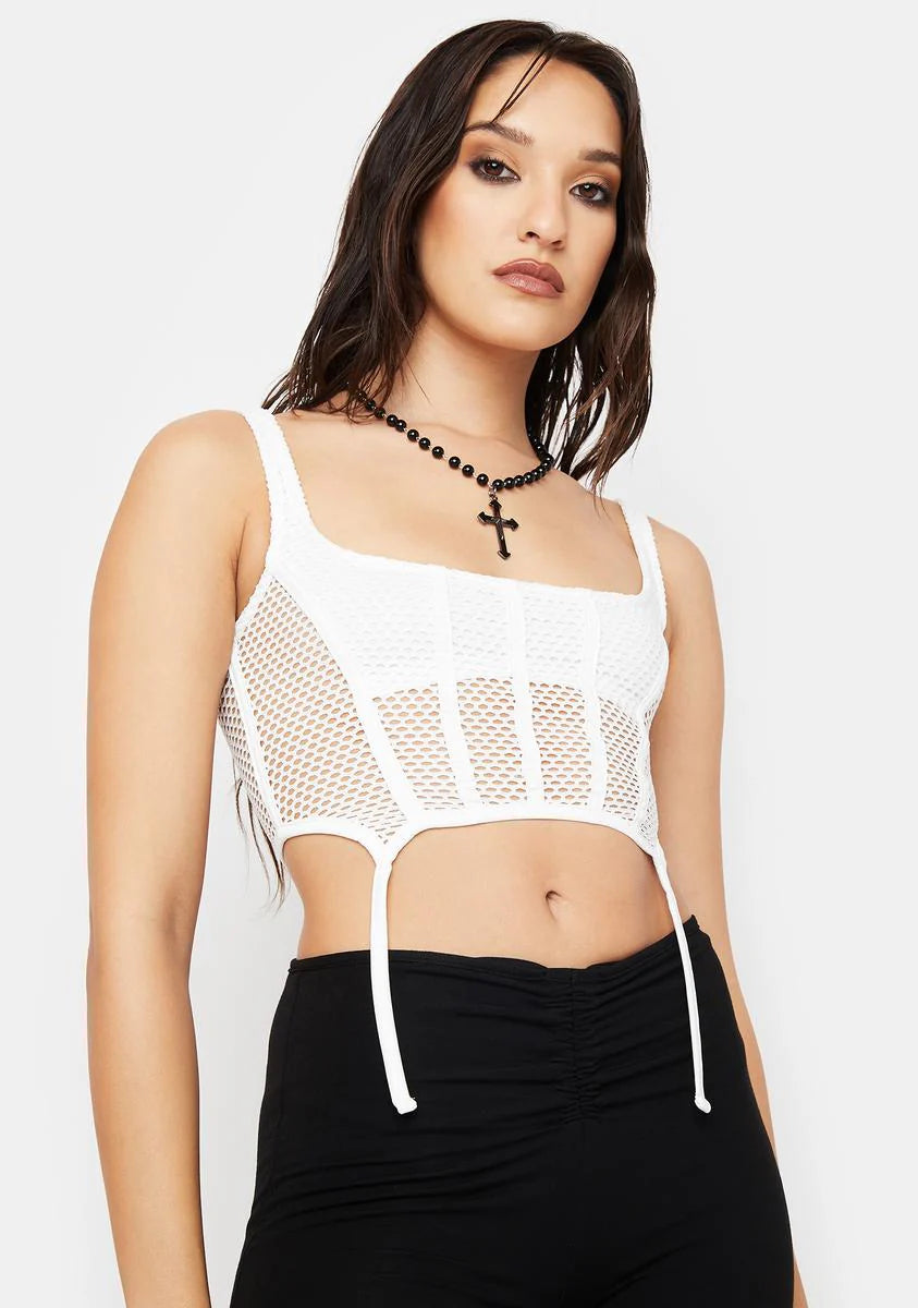 Let's Carry On Corset Top