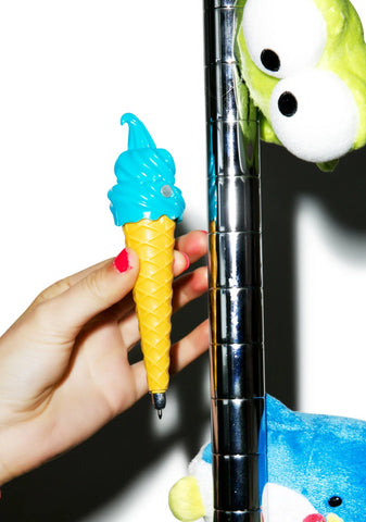 Soft Serve Ice Cream Pen - Pink
