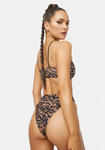 Tattoo Gea High Waist Bikini Bottoms