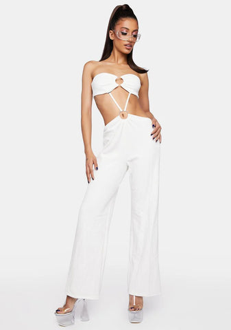 Make An Appearance Strapless Jumpsuit