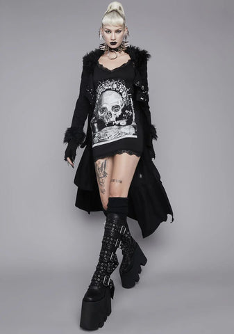 At The Burial Mini Dress