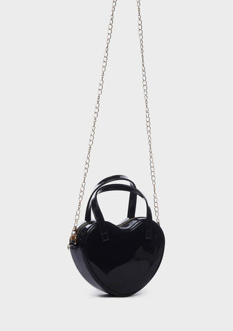 Noir How Beautiful Heart Bag