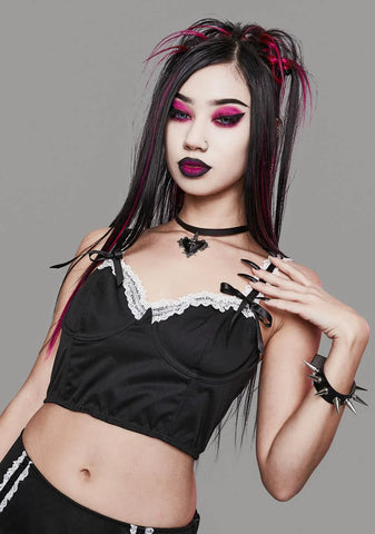 Unfair Maiden Lace Bustier Top