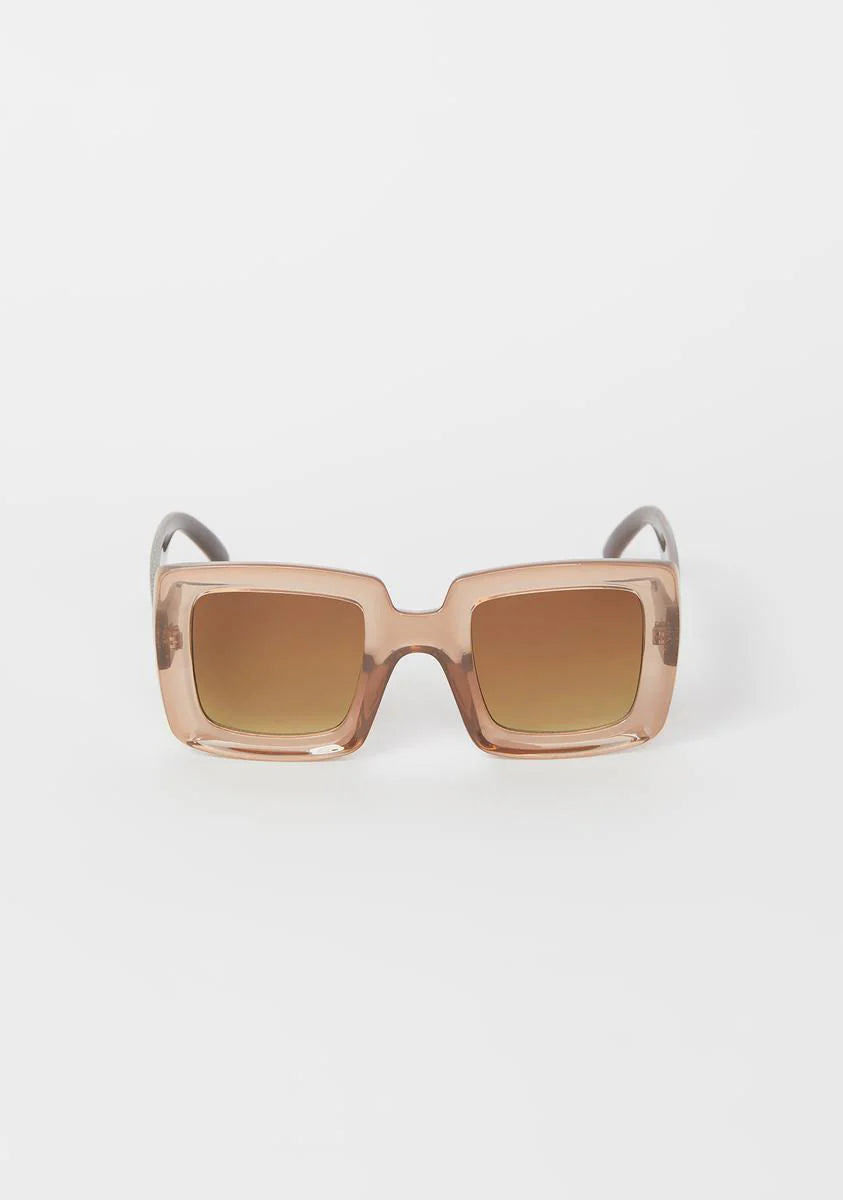Taupe Having A Moment Oversized Sunglasses