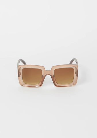 Taupe Having A Moment Oversized Sunglasses