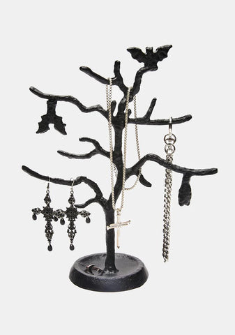 Bats And Branches Jewelry Holder