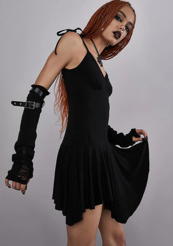 Risky Reputation Handkerchief Dress