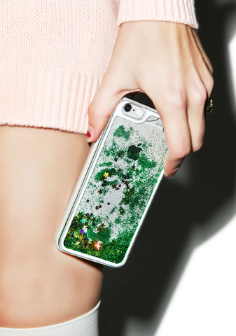 Shooting Star Glitterfalls iPhone Case