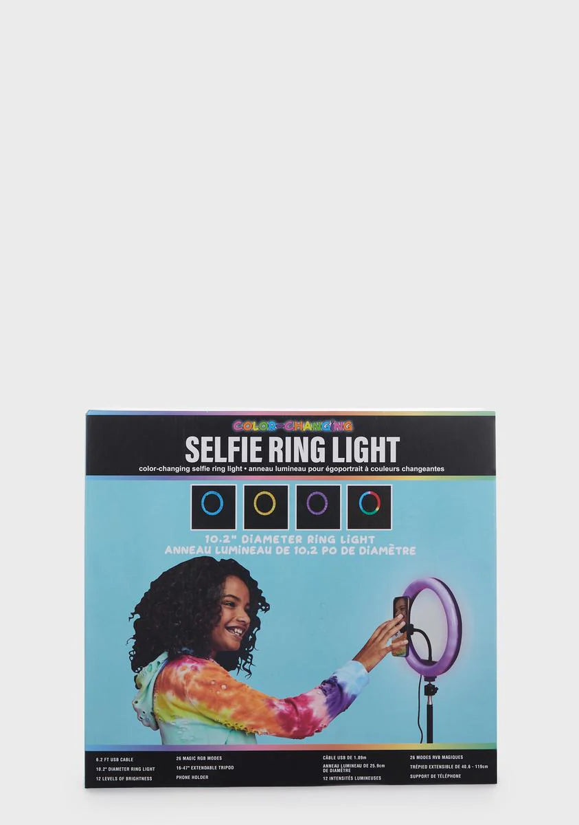 It's Selfie Time Ring Light