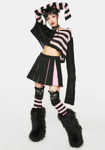 Sweet State Of Ruin Cropped Sweater