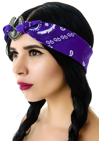 Mercutio Scarf Headpiece