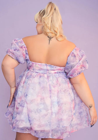 She's On Cloud Nine Babydoll Dress