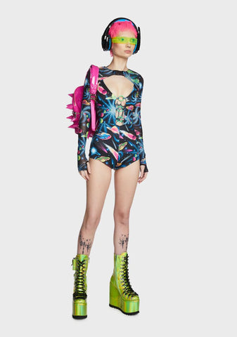 Space Odyssey O-Ring Romper