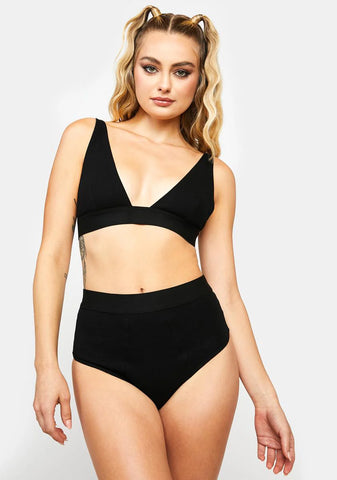 2-Piece High Waisted Bra Set