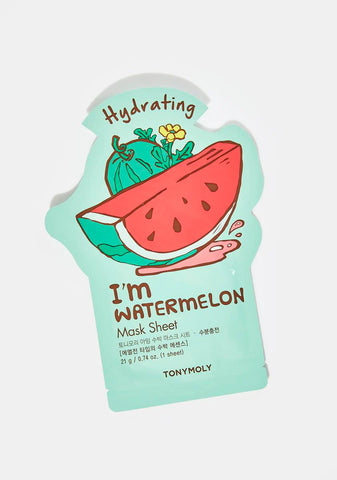 I Am Watermelon Mask Sheet