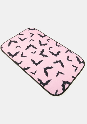Sweet Bat Behavior Bath Mat Set