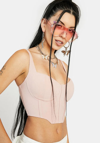 Baby Get With The Program Corset Top