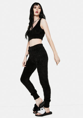 Up Late Fluffy Sweatpants