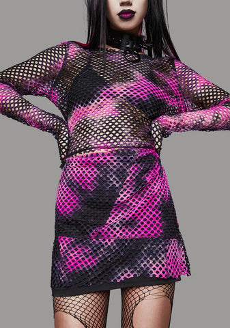 Twisted Sweet Revenge Mini Skirt