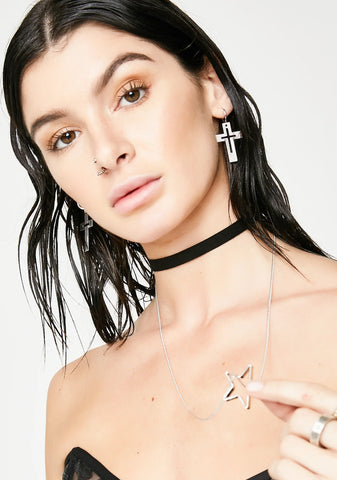 Shooting Star Necklace Set