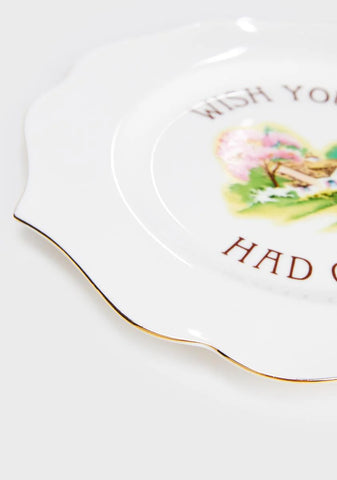 Miss Popular Plate Set