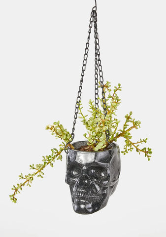 Dead Things Grow Hanging Planter