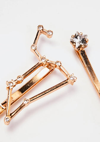 Leo's Constellation Hair Pin Set