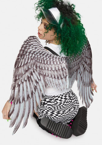 Night Soar Above Angel Wings