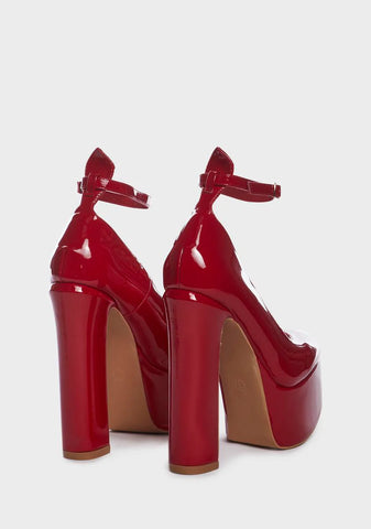 Ruby Glad To Be Back Patent Heels