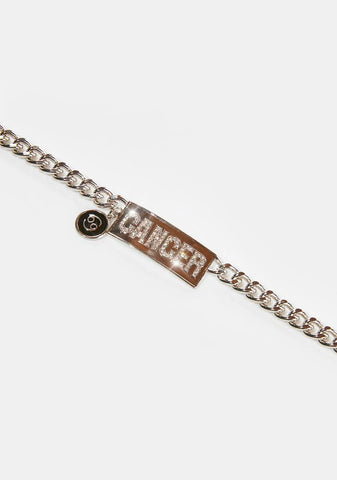 Adaptable Me Cancer Chain Choker
