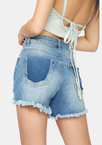 Put On A Show Denim Shorts