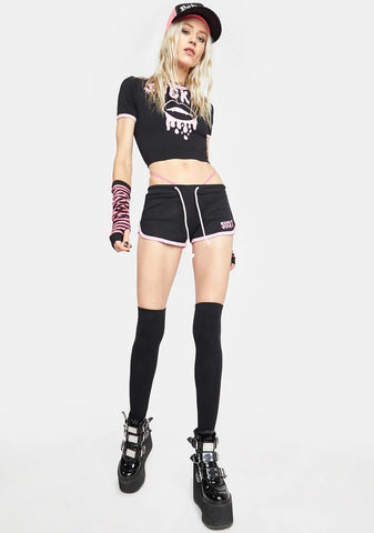 Suck It Dolphin Booty Shorts