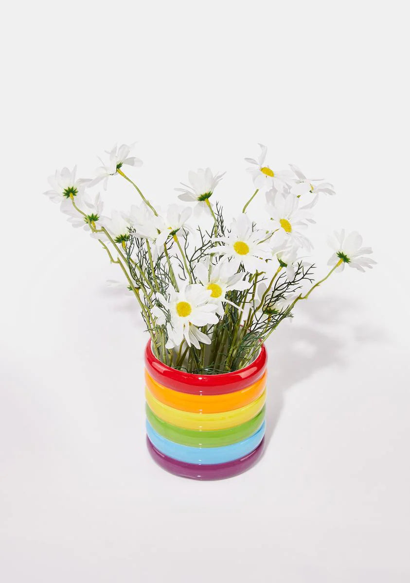 Seeing Growth Rainbow Plant Pot