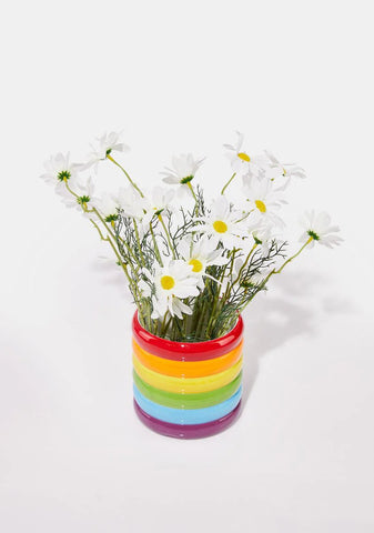 Seeing Growth Rainbow Plant Pot